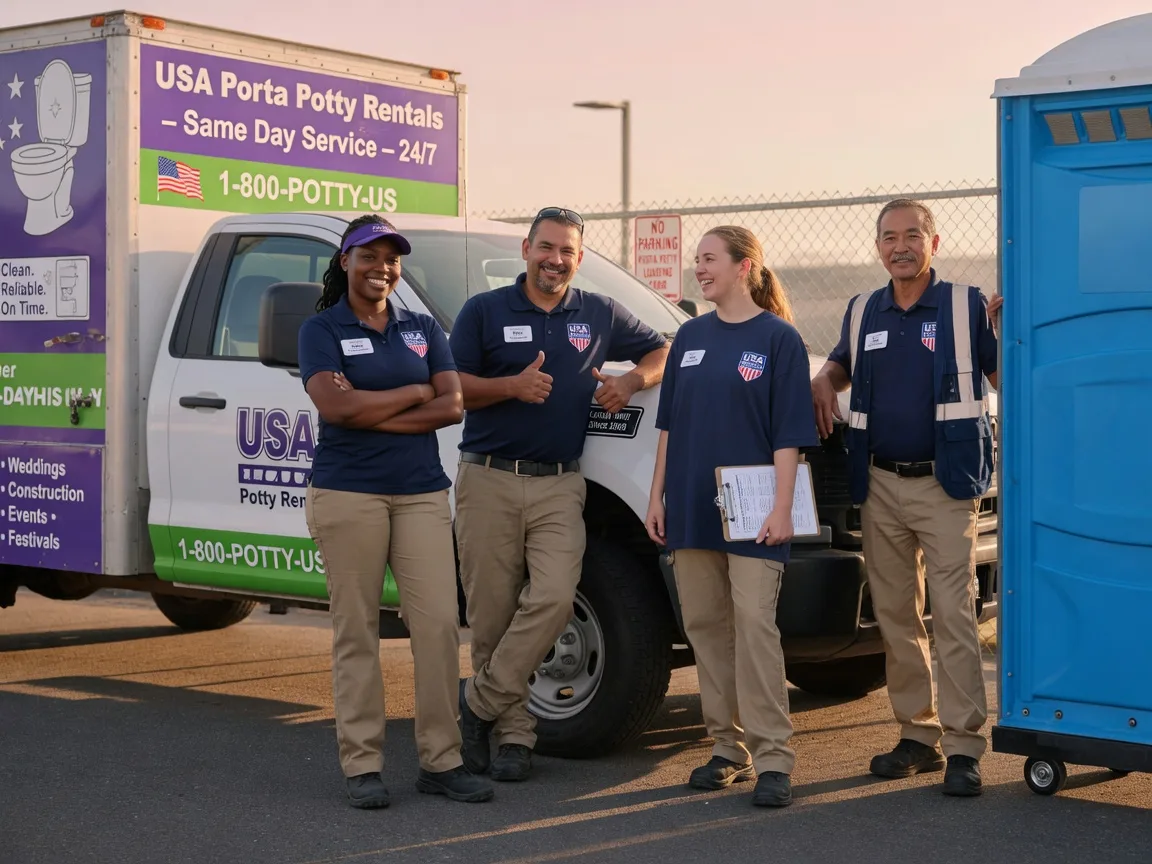 Porta Potty Rental company in Spring Arbor, MI